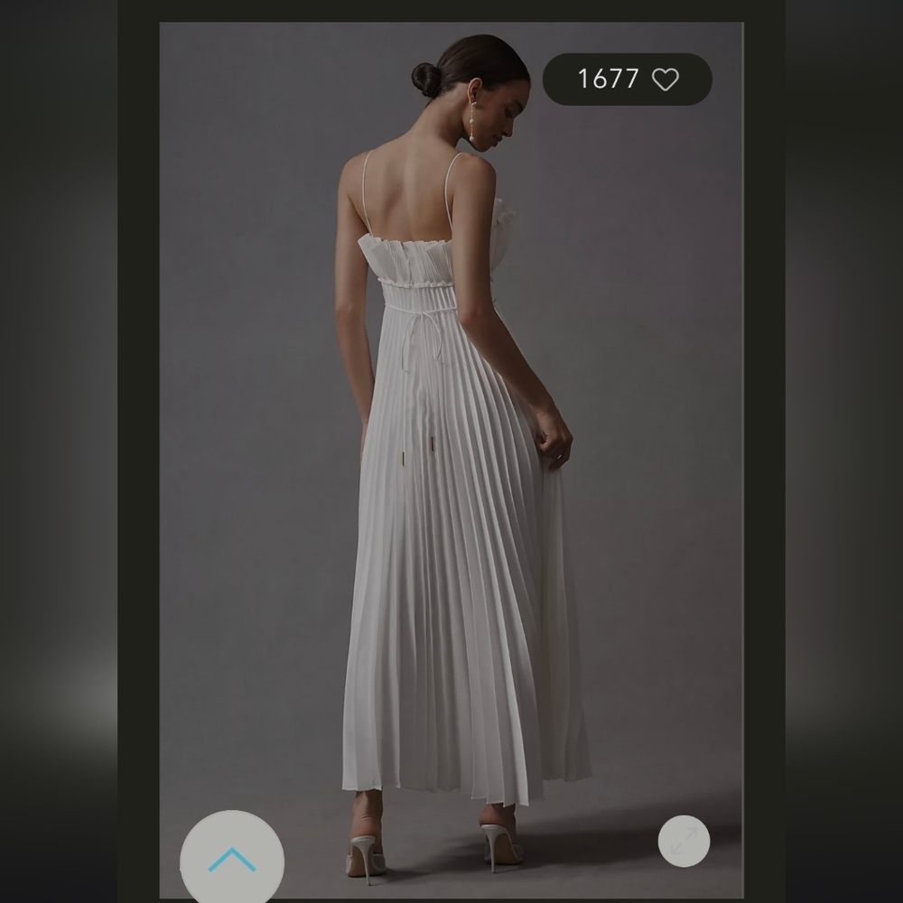 Acler Sanna  Pleated Maxi Dress - Picture 2 of 14